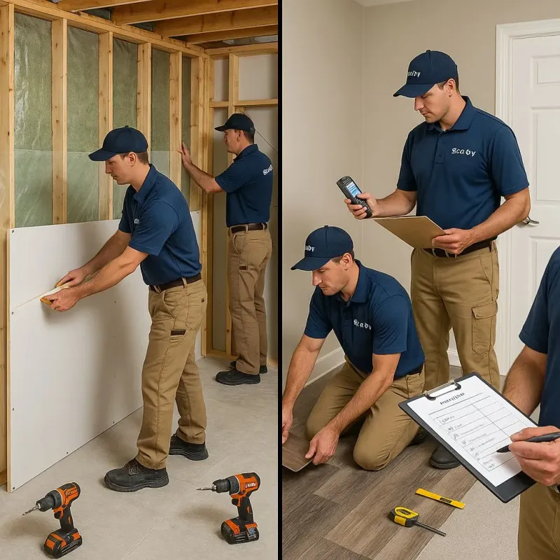 Repairs and Reconstruction process in Clarksdale, MS